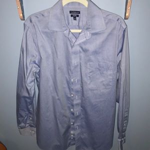 Blue Croft&Barrow button down shirt.